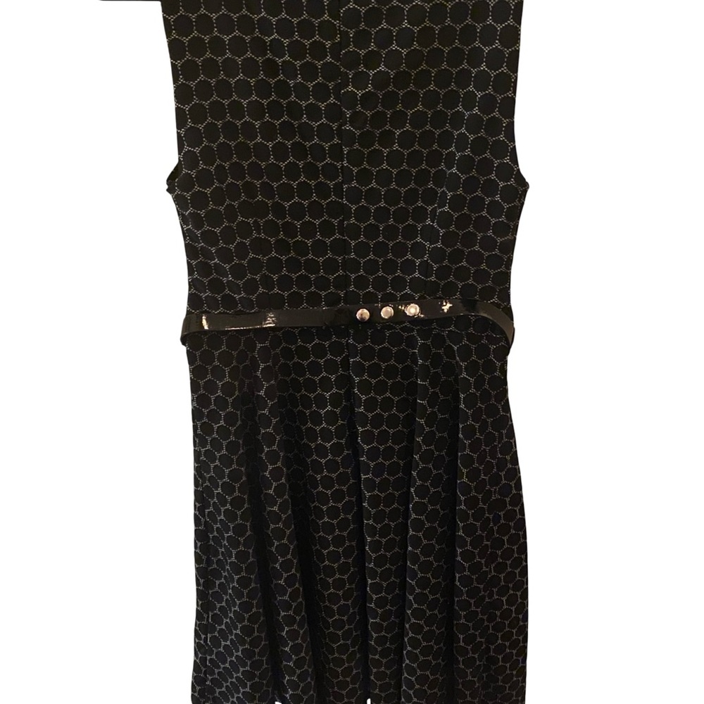 Elle Black and White Dress